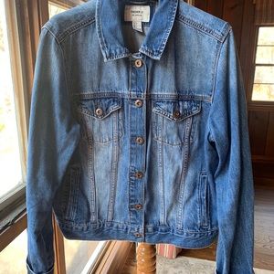 Navy Jean Jacket from Forever 21